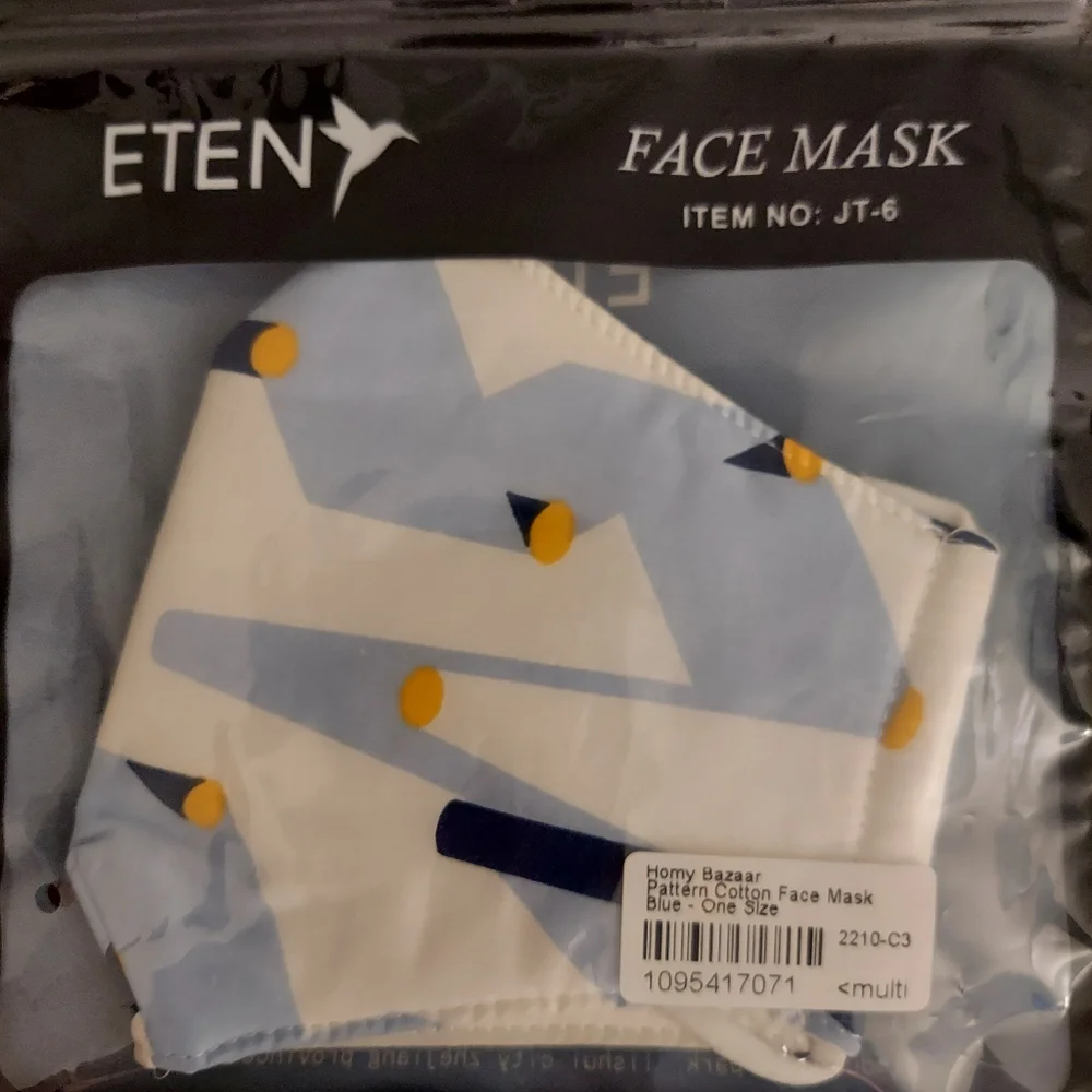 Pattern Cotton Face Mask